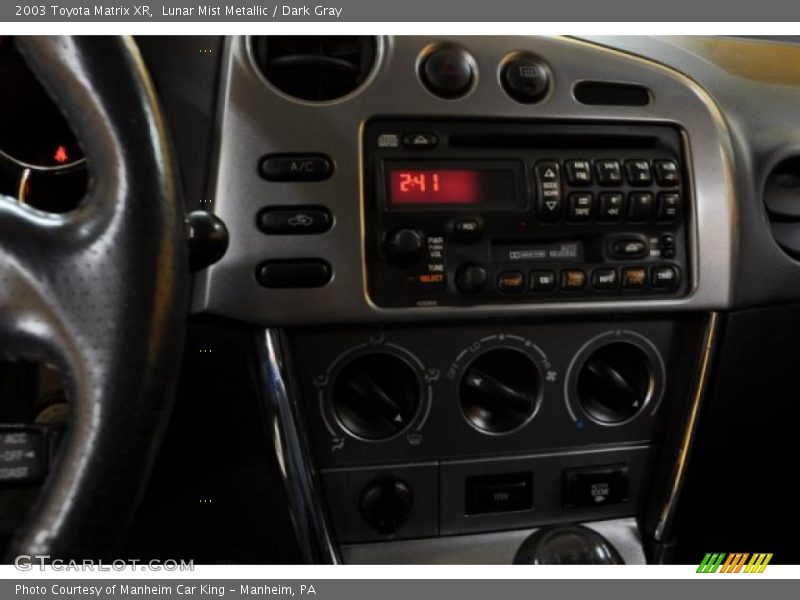 Lunar Mist Metallic / Dark Gray 2003 Toyota Matrix XR