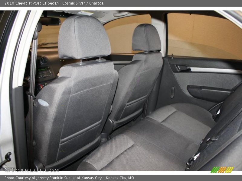 Cosmic Silver / Charcoal 2010 Chevrolet Aveo LT Sedan