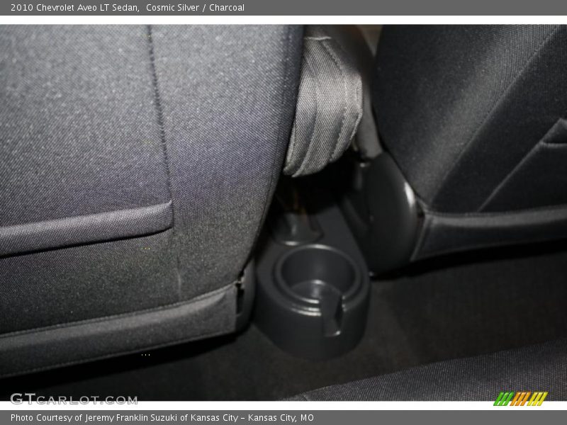 Cosmic Silver / Charcoal 2010 Chevrolet Aveo LT Sedan