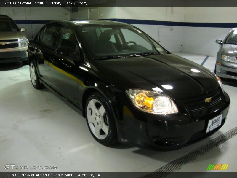 Black / Ebony 2010 Chevrolet Cobalt LT Sedan