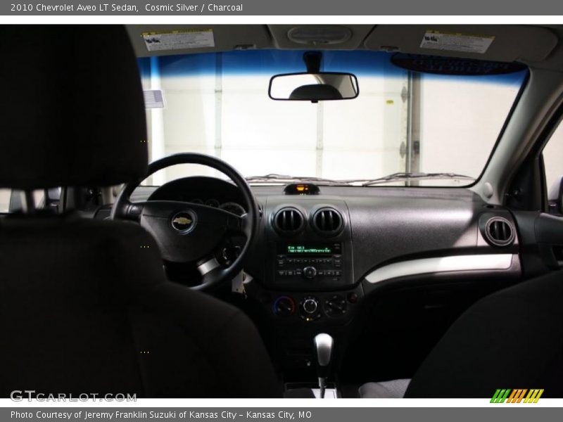 Cosmic Silver / Charcoal 2010 Chevrolet Aveo LT Sedan