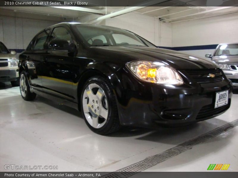 Black / Ebony 2010 Chevrolet Cobalt LT Sedan