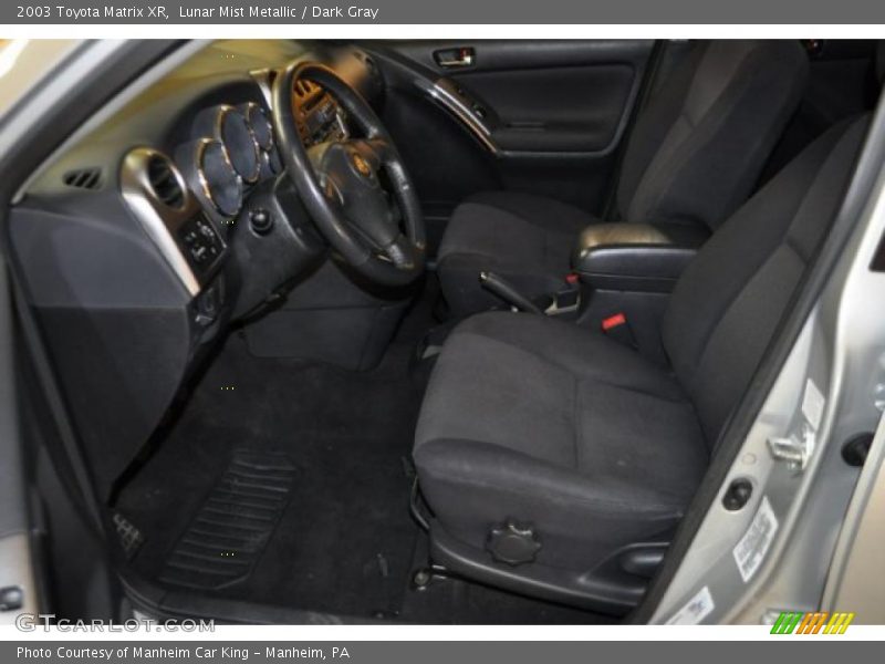 Lunar Mist Metallic / Dark Gray 2003 Toyota Matrix XR