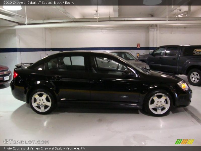 Black / Ebony 2010 Chevrolet Cobalt LT Sedan