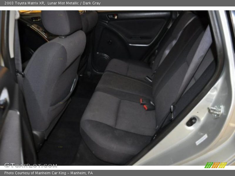 Lunar Mist Metallic / Dark Gray 2003 Toyota Matrix XR