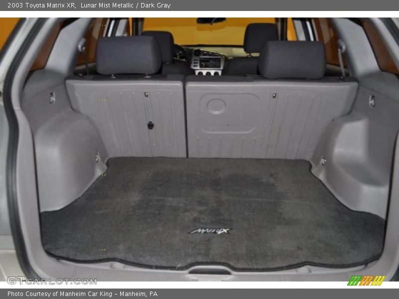 Lunar Mist Metallic / Dark Gray 2003 Toyota Matrix XR