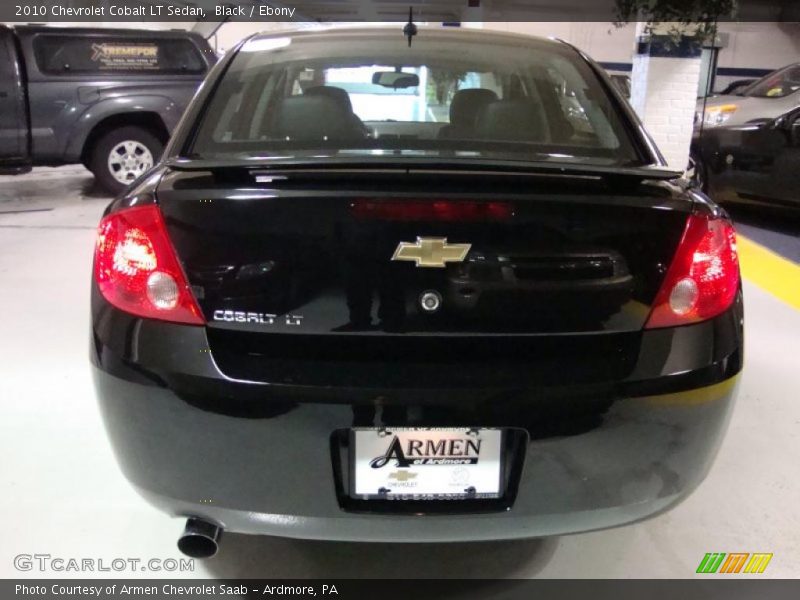 Black / Ebony 2010 Chevrolet Cobalt LT Sedan
