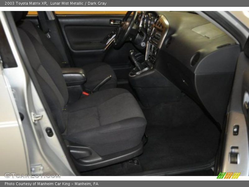 Lunar Mist Metallic / Dark Gray 2003 Toyota Matrix XR