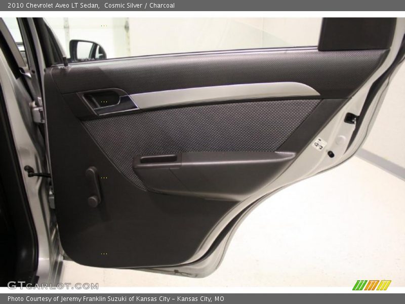 Cosmic Silver / Charcoal 2010 Chevrolet Aveo LT Sedan