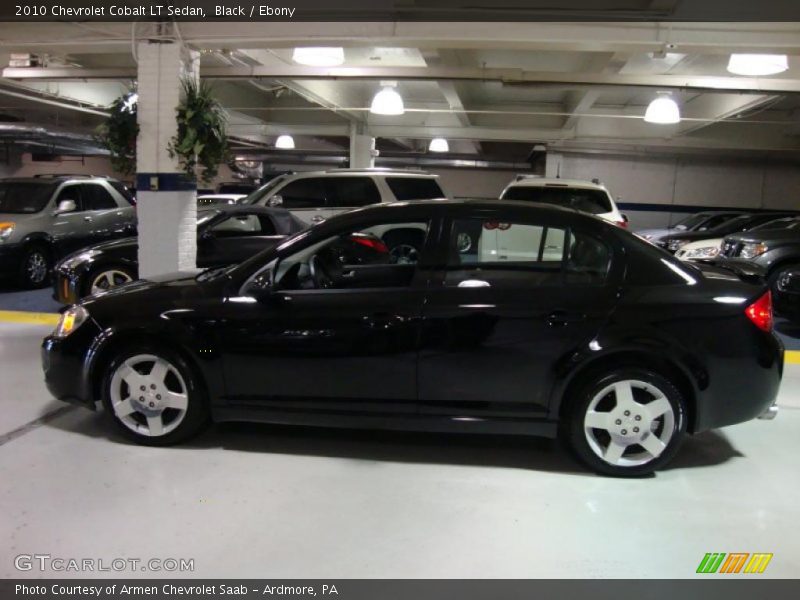 Black / Ebony 2010 Chevrolet Cobalt LT Sedan
