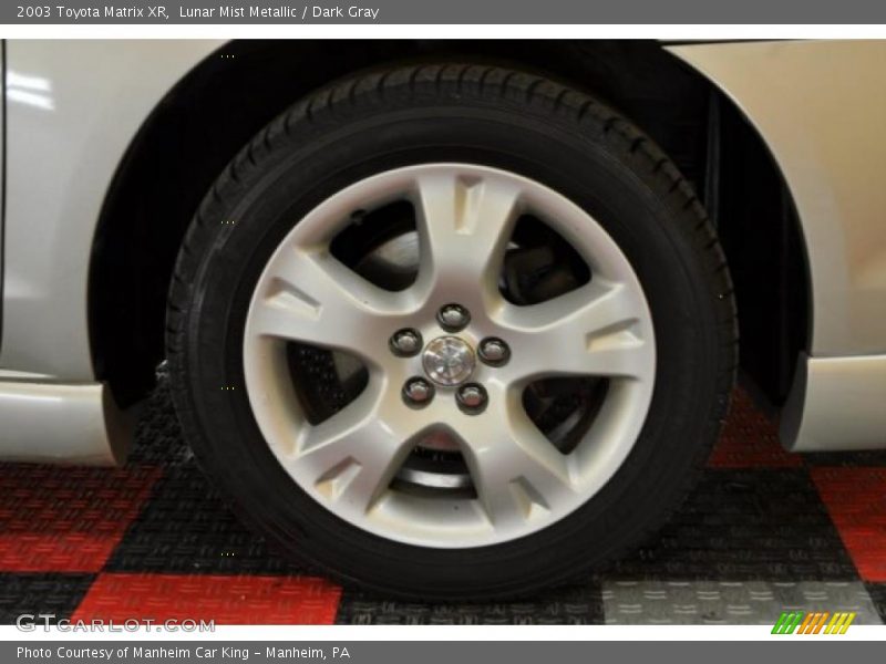 Lunar Mist Metallic / Dark Gray 2003 Toyota Matrix XR