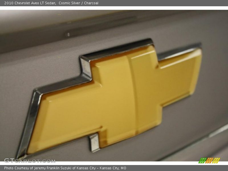 Cosmic Silver / Charcoal 2010 Chevrolet Aveo LT Sedan