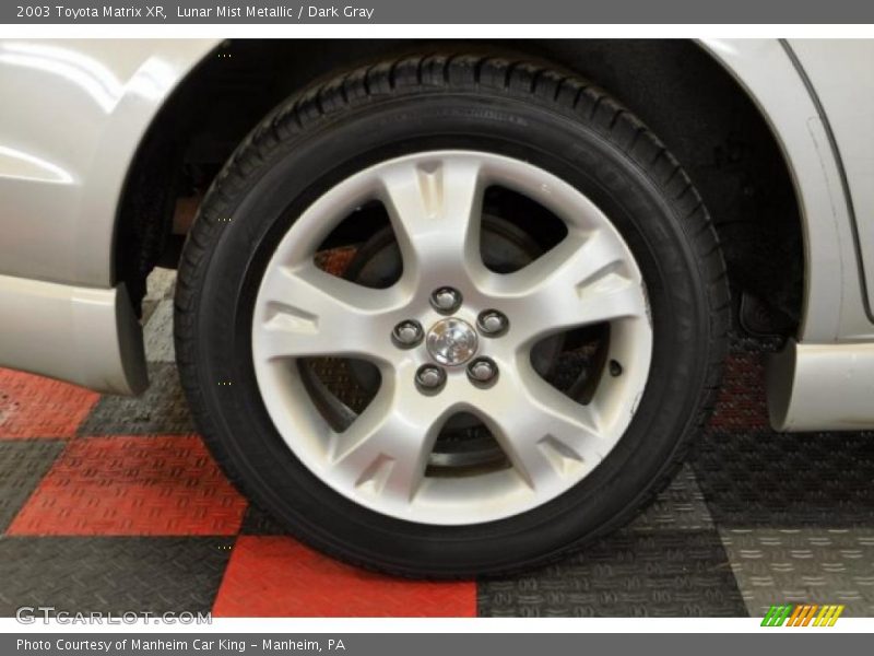 Lunar Mist Metallic / Dark Gray 2003 Toyota Matrix XR