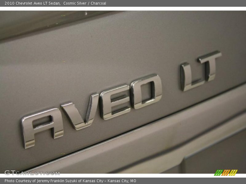 Cosmic Silver / Charcoal 2010 Chevrolet Aveo LT Sedan