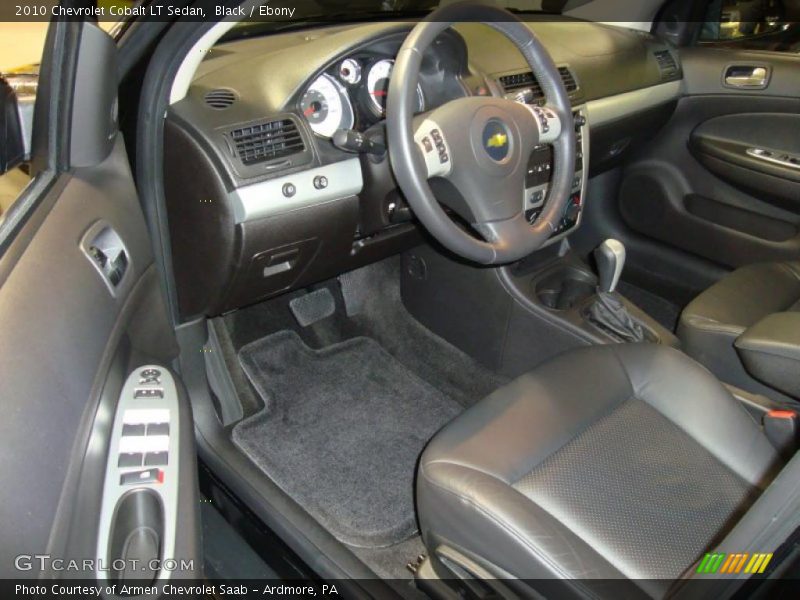 Black / Ebony 2010 Chevrolet Cobalt LT Sedan