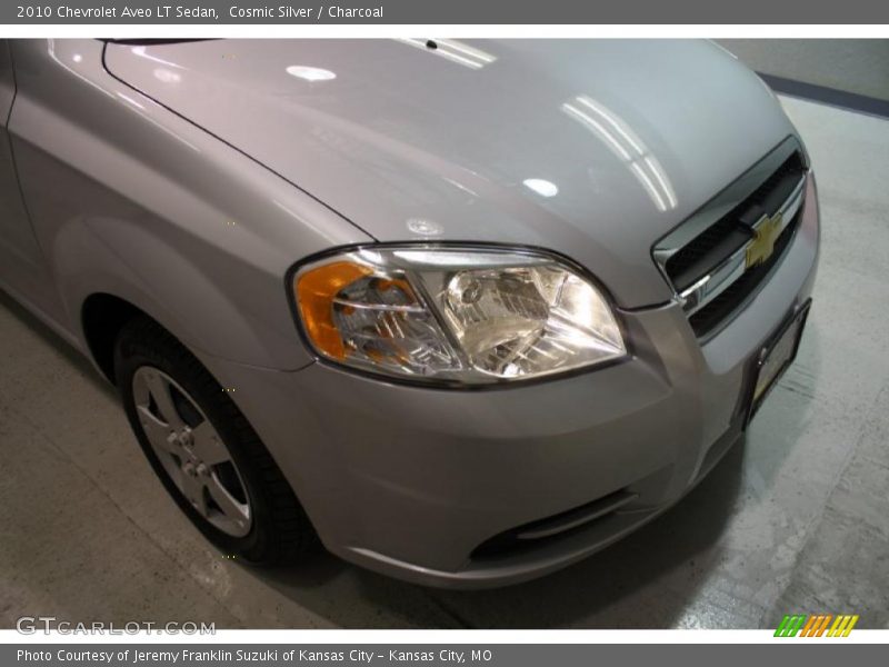 Cosmic Silver / Charcoal 2010 Chevrolet Aveo LT Sedan