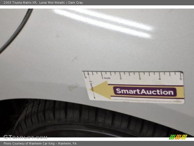 Lunar Mist Metallic / Dark Gray 2003 Toyota Matrix XR