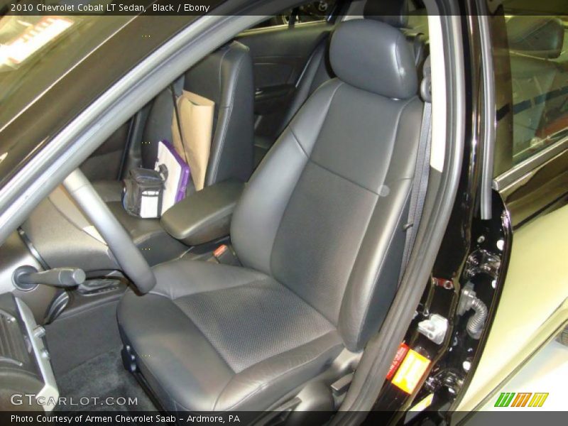 Black / Ebony 2010 Chevrolet Cobalt LT Sedan