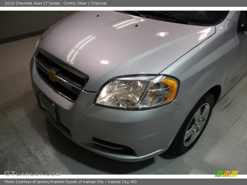 Cosmic Silver / Charcoal 2010 Chevrolet Aveo LT Sedan