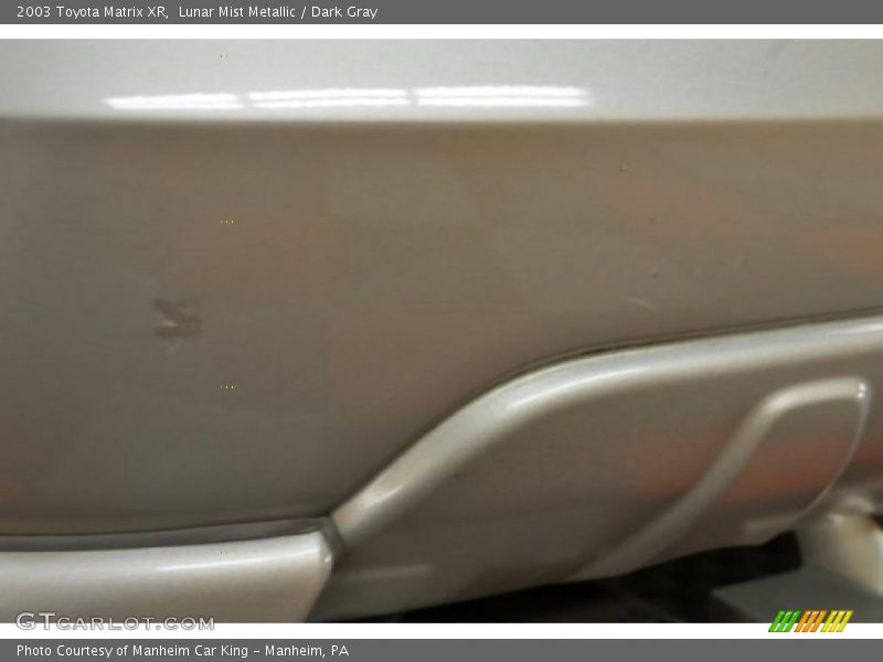 Lunar Mist Metallic / Dark Gray 2003 Toyota Matrix XR