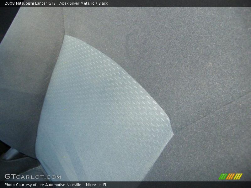 Apex Silver Metallic / Black 2008 Mitsubishi Lancer GTS