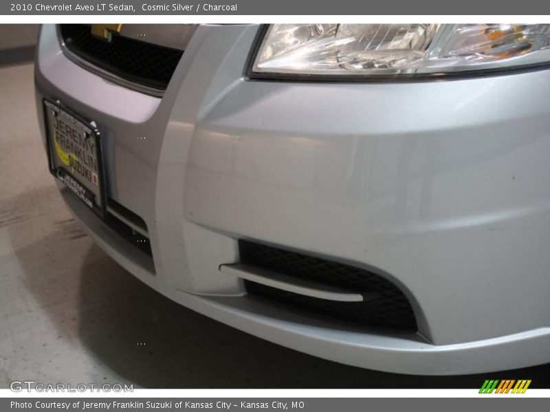 Cosmic Silver / Charcoal 2010 Chevrolet Aveo LT Sedan