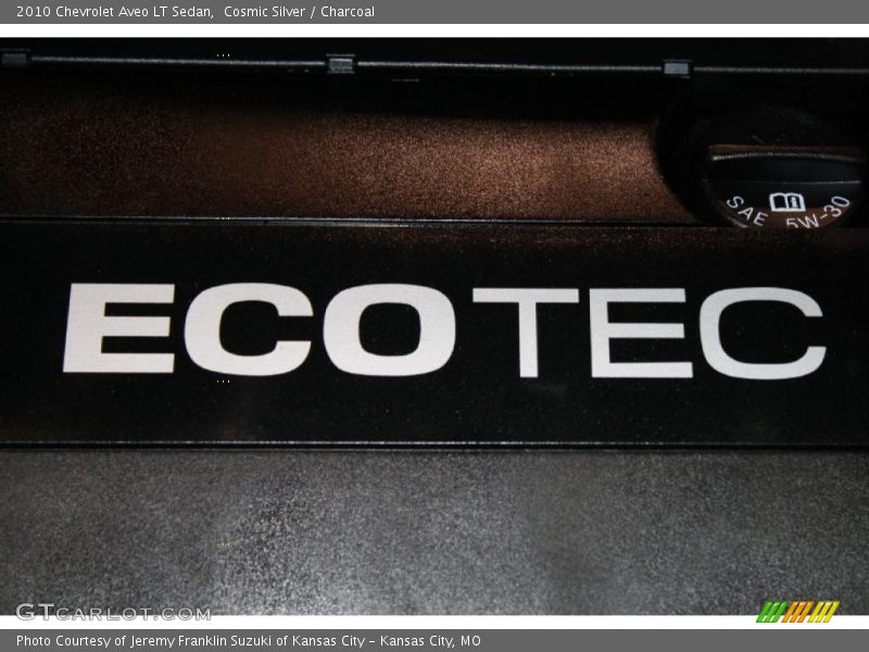 Cosmic Silver / Charcoal 2010 Chevrolet Aveo LT Sedan