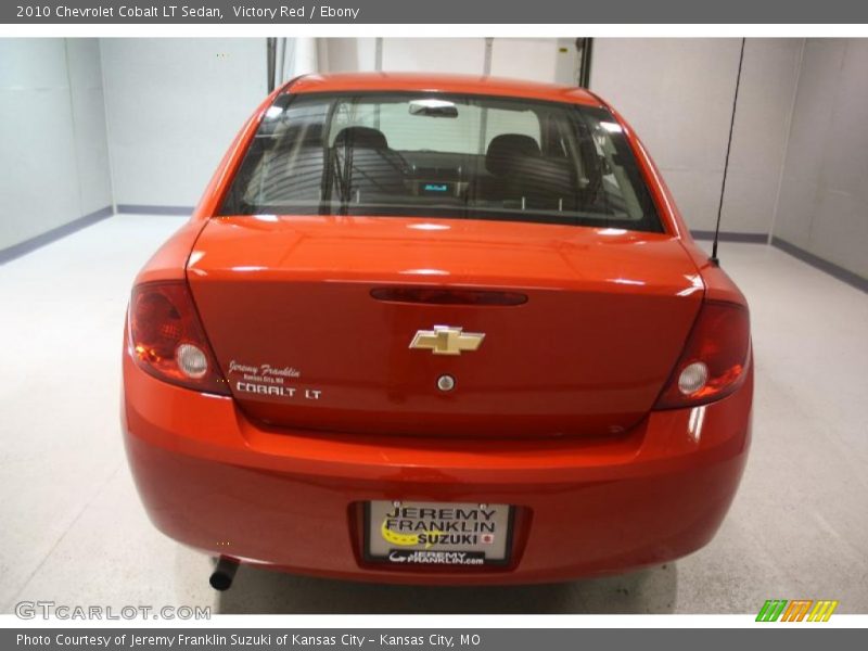Victory Red / Ebony 2010 Chevrolet Cobalt LT Sedan