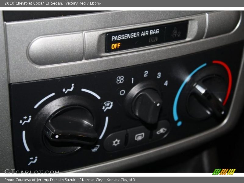 Victory Red / Ebony 2010 Chevrolet Cobalt LT Sedan