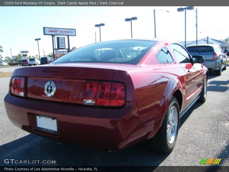 Dark Candy Apple Red / Dark Charcoal 2009 Ford Mustang V6 Coupe