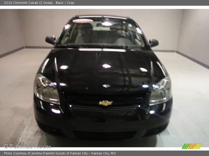 Black / Gray 2010 Chevrolet Cobalt LS Sedan