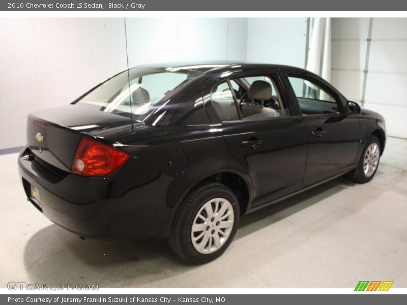 Black / Gray 2010 Chevrolet Cobalt LS Sedan