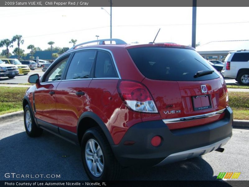 Chili Pepper Red / Gray 2009 Saturn VUE XE