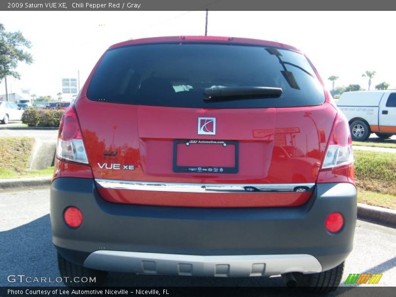Chili Pepper Red / Gray 2009 Saturn VUE XE