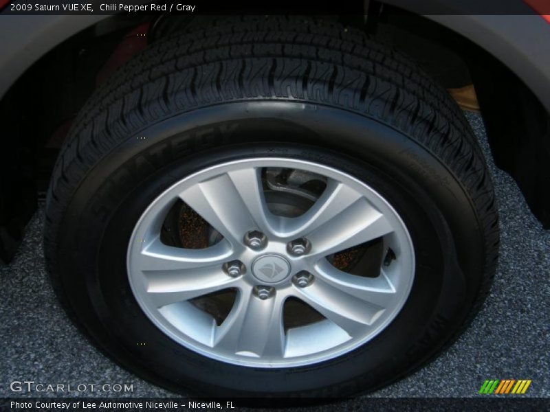 Chili Pepper Red / Gray 2009 Saturn VUE XE
