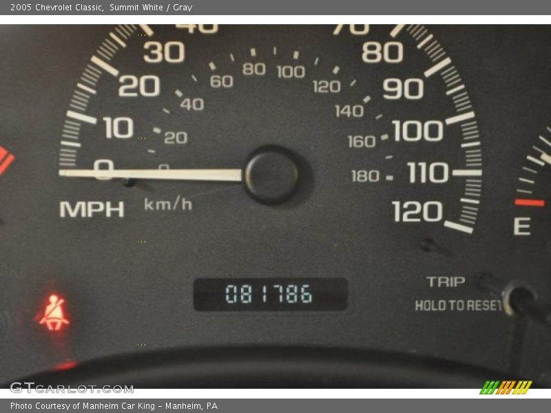 Summit White / Gray 2005 Chevrolet Classic