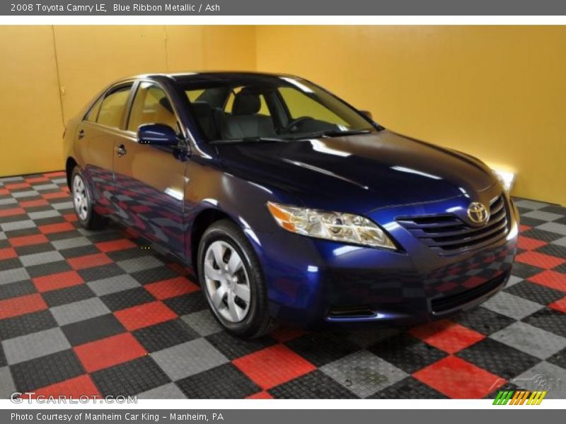 Blue Ribbon Metallic / Ash 2008 Toyota Camry LE