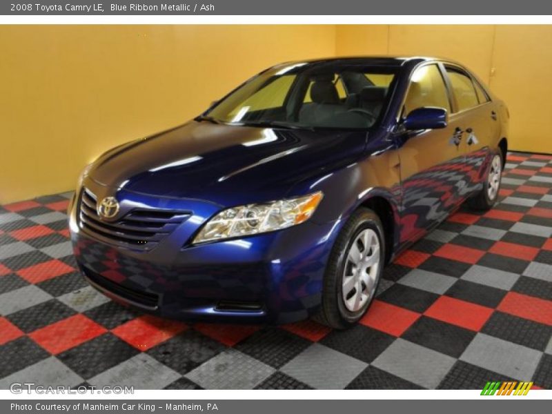 Blue Ribbon Metallic / Ash 2008 Toyota Camry LE