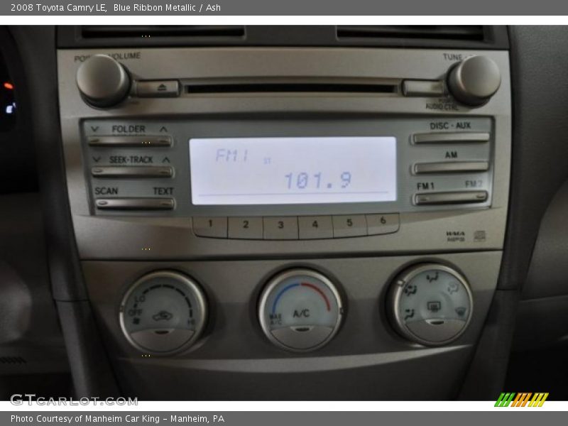 Blue Ribbon Metallic / Ash 2008 Toyota Camry LE