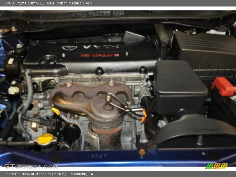 Blue Ribbon Metallic / Ash 2008 Toyota Camry LE