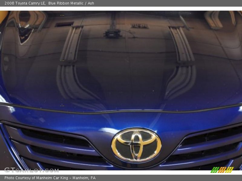 Blue Ribbon Metallic / Ash 2008 Toyota Camry LE
