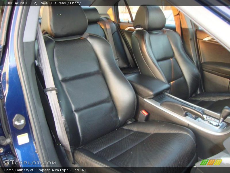 Royal Blue Pearl / Ebony 2008 Acura TL 3.2