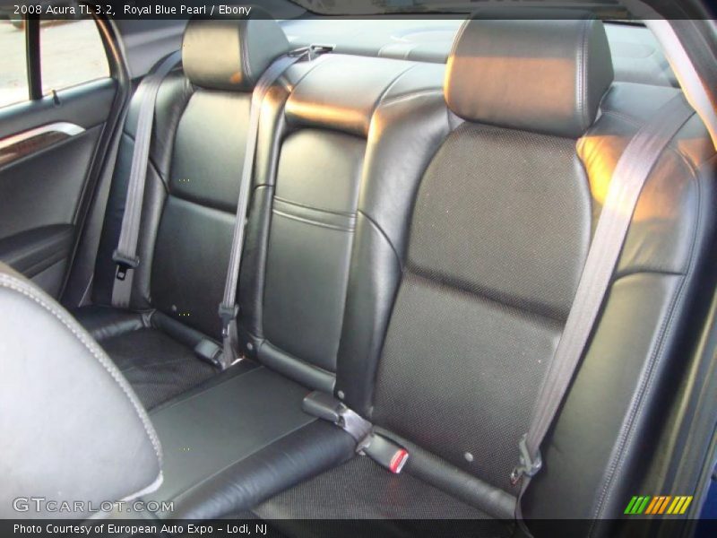 Royal Blue Pearl / Ebony 2008 Acura TL 3.2