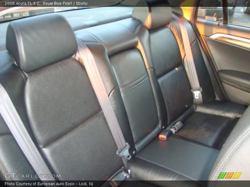 Royal Blue Pearl / Ebony 2008 Acura TL 3.2