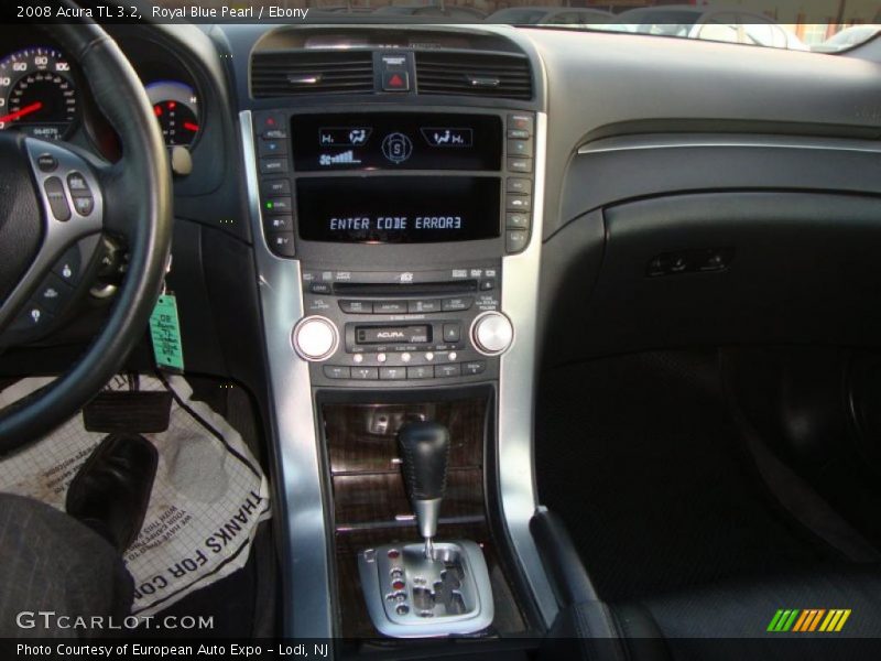 Royal Blue Pearl / Ebony 2008 Acura TL 3.2