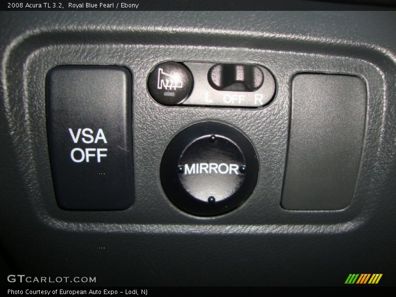 Royal Blue Pearl / Ebony 2008 Acura TL 3.2