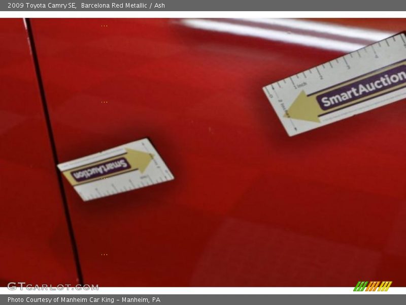 Barcelona Red Metallic / Ash 2009 Toyota Camry SE