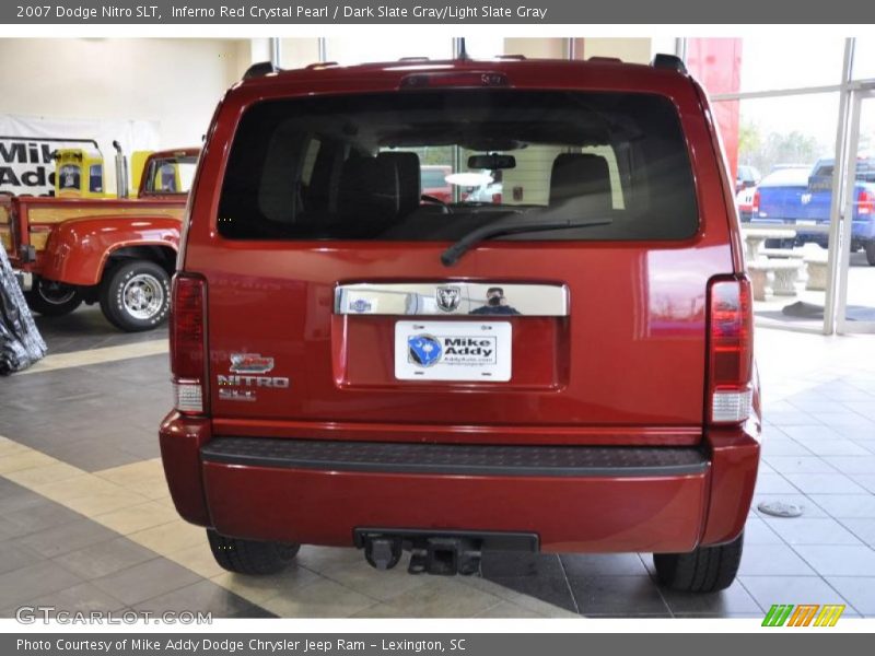 Inferno Red Crystal Pearl / Dark Slate Gray/Light Slate Gray 2007 Dodge Nitro SLT