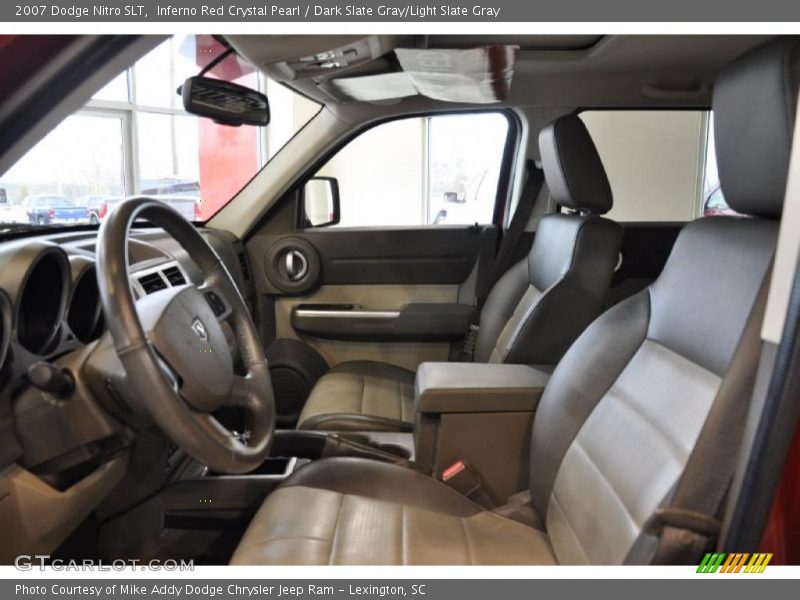 Inferno Red Crystal Pearl / Dark Slate Gray/Light Slate Gray 2007 Dodge Nitro SLT