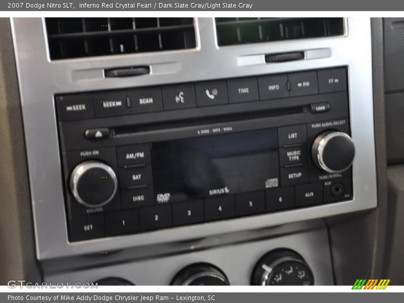 Inferno Red Crystal Pearl / Dark Slate Gray/Light Slate Gray 2007 Dodge Nitro SLT